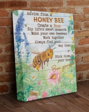 Advice From A Honey Bee 11x14 Gallery Wrapped Canvas Prints aos-canvas-pgw-11x14-lifestyle-front-09