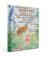 Advice From A Honey Bee 11x14 Gallery Wrapped Canvas Prints front