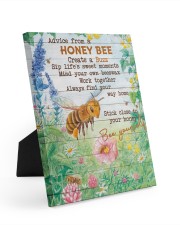 Advice From A Honey Bee 8x10 Easel-Back Gallery Wrapped Canvas thumbnail