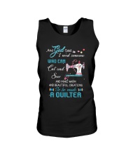 He Made A Quilter Unisex Tank thumbnail