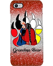 Native Grandma Bear Phone Case i-phone-8-case