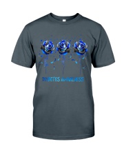 Diabetes Rose Diabetes Awareness Classic T-Shirt tile