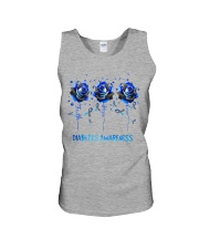 Diabetes Rose Diabetes Awareness Unisex Tank tile