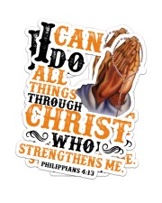 I Can Do All Things Sticker tile