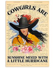 Cowgirl Are Sunshine 11x17 Poster front