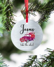Jesus Take The Wheel Circle ornament - single (porcelain) aos-circle-ornament-single-porcelain-lifestyles-07