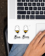 Boo Bees Sticker - Single (Horizontal) aos-sticker-single-horizontal-lifestyle-front-11
