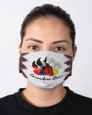 Native Grandma Bear Cloth face mask aos-face-mask-lifestyle-01
