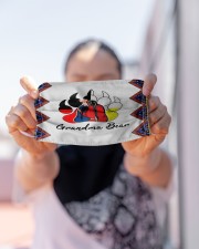 Native Grandma Bear Cloth face mask aos-face-mask-lifestyle-07