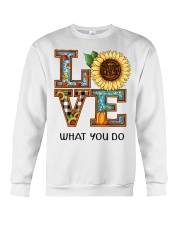 Occupational Therapy Love What You Do Crewneck Sweatshirt tile