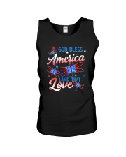 God Bless America Unisex Tank thumbnail