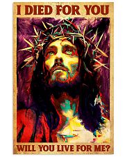 Jesus I Died For You 11x17 Poster front