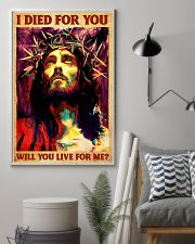 Jesus I Died For You 11x17 Poster lifestyle-poster-1