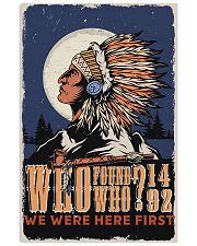 Native We Were The First 11x17 Poster front