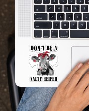 Don't Be A Salty Heifer Sticker - Single (Vertical) aos-sticker-single-vertical-lifestyle-front-11