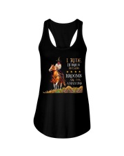I Ride Horses Ladies Flowy Tank thumbnail