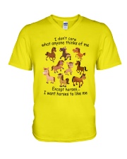 I Want Horses To Like Me V-Neck T-Shirt thumbnail