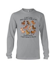 I Want Horses To Like Me Long Sleeve Tee thumbnail