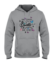 She Leaves A Little Sparkle Wherever She Goes Hooded Sweatshirt thumbnail