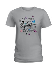 She Leaves A Little Sparkle Wherever She Goes Ladies T-Shirt thumbnail