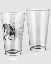 Black Horse 16oz Pint Glass front