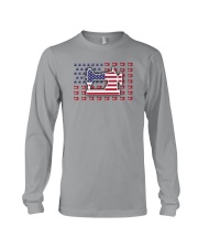 Sew Machine Us Flag Long Sleeve Tee thumbnail