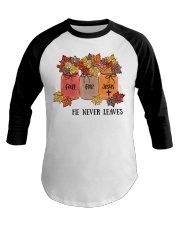 Fall For Jesus Baseball Tee tile