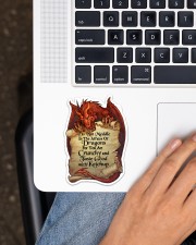 Dragon Meddle Sticker - Single (Vertical) aos-sticker-single-vertical-lifestyle-front-11
