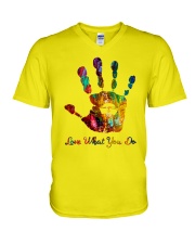 Love What You Do V-Neck T-Shirt thumbnail