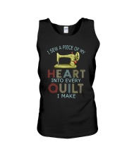Quilting In My Heart Unisex Tank thumbnail