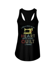 Quilting In My Heart Ladies Flowy Tank thumbnail