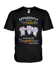 For Elephant Lovers V-Neck T-Shirt thumbnail