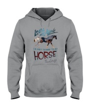 I'm Only Talking To My Horse Today Hooded Sweatshirt thumbnail