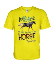 I'm Only Talking To My Horse Today V-Neck T-Shirt thumbnail
