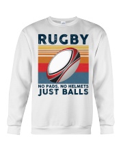 Rugby Just Balls Crewneck Sweatshirt tile