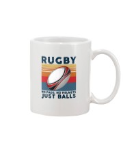 Rugby Just Balls Mug tile