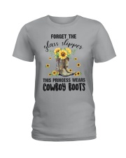 This Princess Wears Cowboy Boots Ladies T-Shirt tile