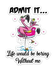 For Flamingo Lovers Sticker - Single (Vertical) front