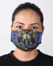 Native Wolf Cloth face mask aos-face-mask-lifestyle-01