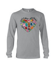 Just A Girl Who Loves Yarn Long Sleeve Tee thumbnail
