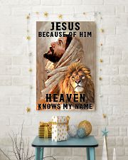 Jesus Because Of Him 11x17 Poster lifestyle-holiday-poster-3