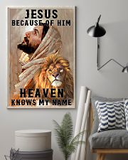 Jesus Because Of Him 11x17 Poster lifestyle-poster-1