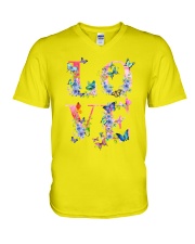 Love Butterflies V-Neck T-Shirt thumbnail