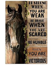 Horse Be Strong 11x17 Poster front