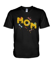 Dragonfly Mom V-Neck T-Shirt thumbnail