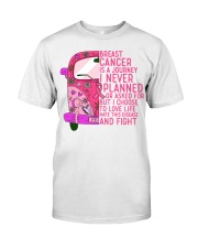 Breast Cancer Is A Journey Classic T-Shirt front