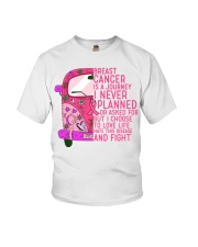 Breast Cancer Is A Journey Youth T-Shirt tile