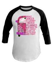 Breast Cancer Is A Journey Baseball Tee tile