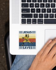 Baseball Jesus Save Sticker - Single (Vertical) aos-sticker-single-vertical-lifestyle-front-11