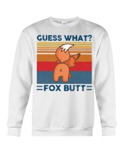 Guess What Fox Butt Crewneck Sweatshirt tile